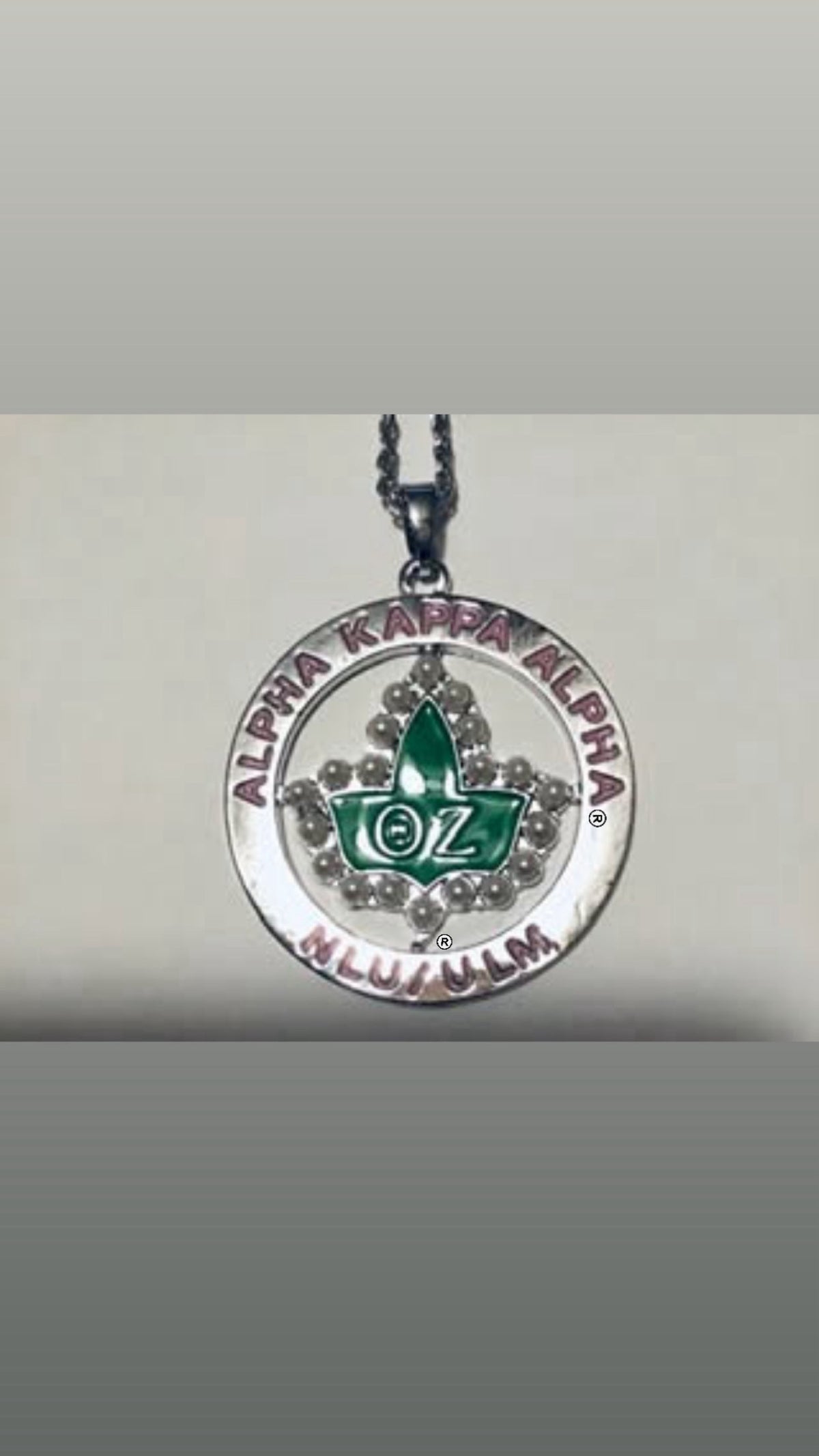 Theta Zeta Chapter Necklace | University of Louisiana Monroe